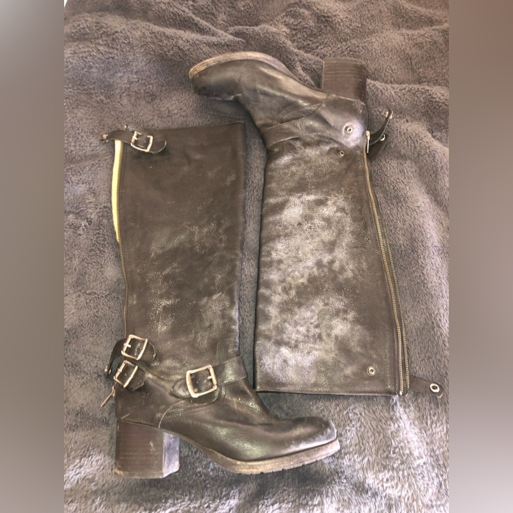 FRYE WOMENS BLACK BOOTS